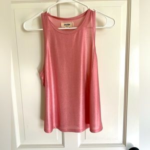 Anthropologie’s Porridge Shiny Racerback Tank